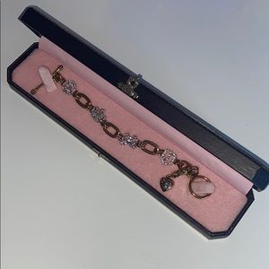 Juicy Couture Chain Charm Bracelet